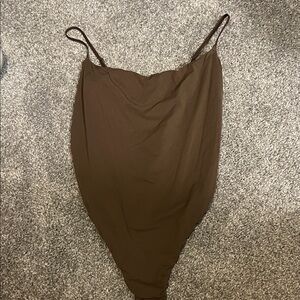 SKIMS Brown Bodysuit